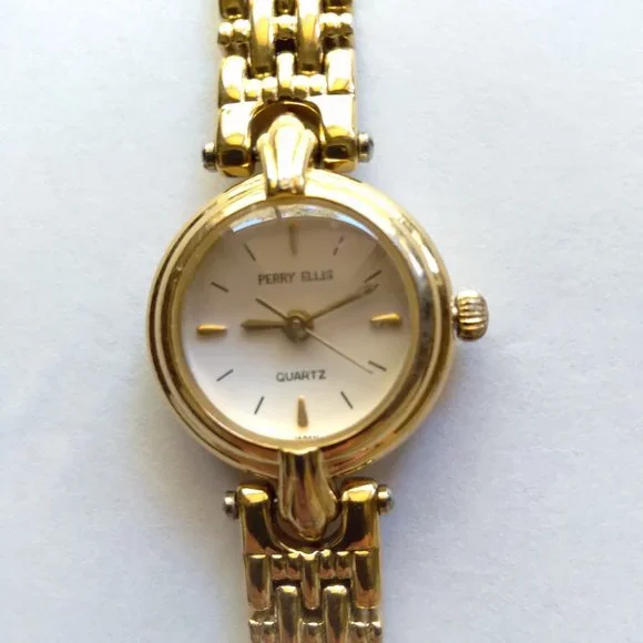 Perry Ellis ladies watch Perry Ellis Slim Diamond Bracelet Watch, 41mm | Nordstromrack main image 4